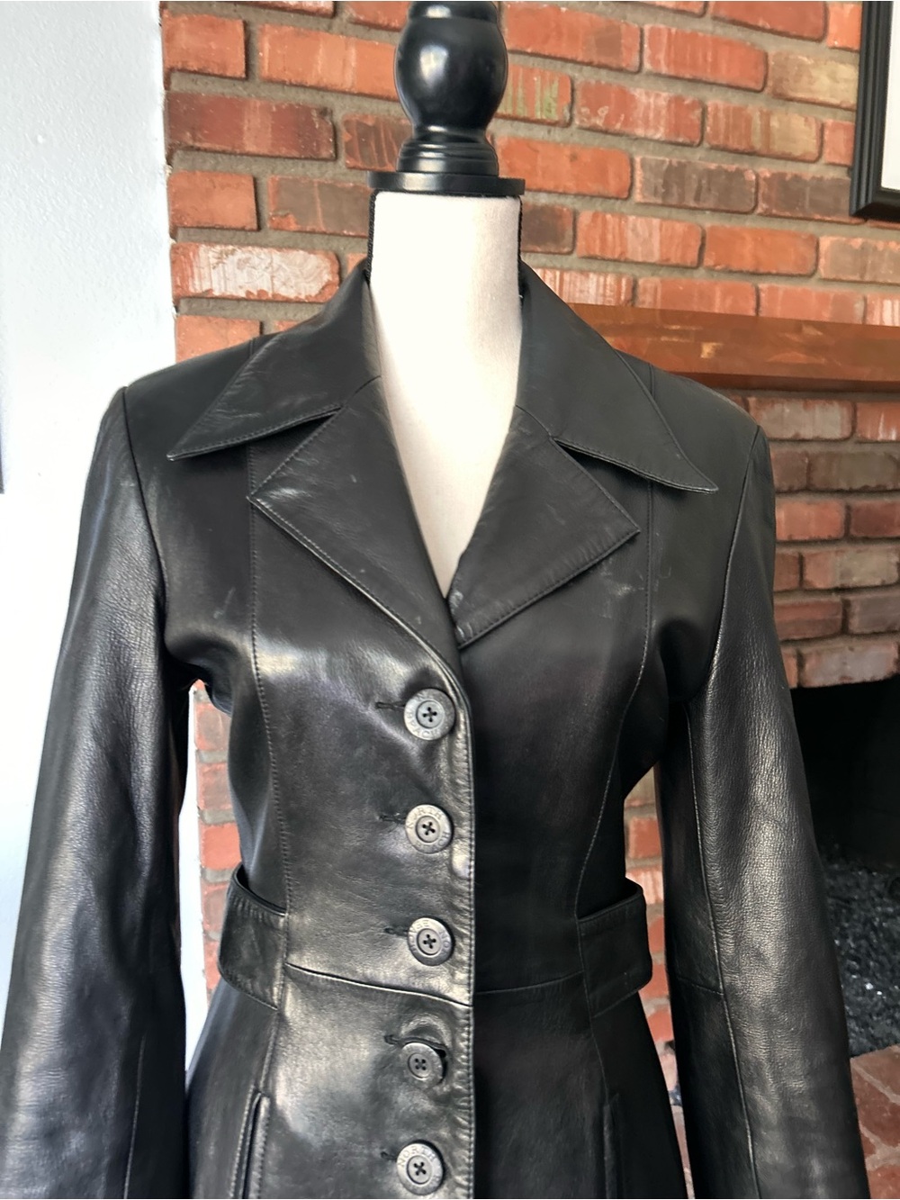 VTG Michael Hoban North Beach Leather Women’s Leather Jacket in Black Sz 6 - Picture 2 of 9